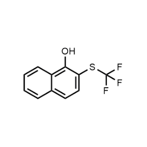 2-((Trifluoromethyl)thio)naphthalen-1-ol|CS-1361016