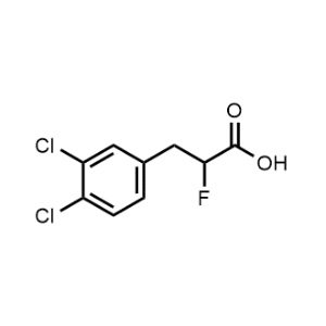 3-(3,4-Dichlorophenyl)-2-fluoropropanoic acid|CS-1361023