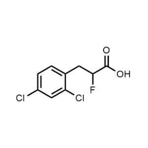 3-(2,4-Dichlorophenyl)-2-fluoropropanoic acid|CS-1361026