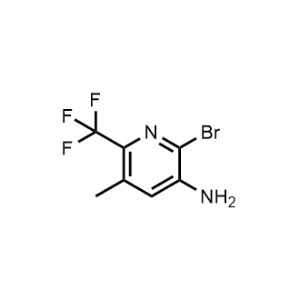 2-Bromo-5-methyl-6-(trifluoromethyl)pyridin-3-amine|CS-1361044