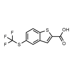 5-((Trifluoromethyl)thio)benzo[b]thiophene-2-carboxylic acid|CS-1361046