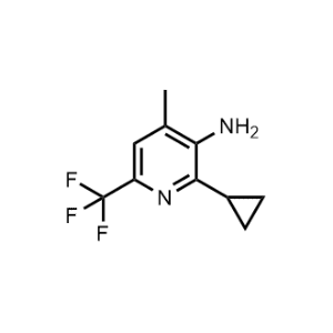 2-Cyclopropyl-4-methyl-6-(trifluoromethyl)pyridin-3-amine|CS-1361056