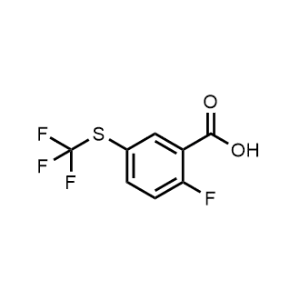 2-Fluoro-5-((trifluoromethyl)thio)benzoic acid|CS-1361058