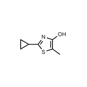 2-Cyclopropyl-5-methylthiazol-4-ol|CS-1361061