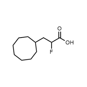 3-Cyclooctyl-2-fluoropropanoic acid|CS-1361063