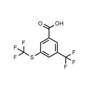 3-(Trifluoromethyl)-5-((trifluoromethyl)thio)benzoic acid|CS-1361065