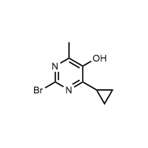 2-Bromo-4-cyclopropyl-6-methylpyrimidin-5-ol|CS-1361068