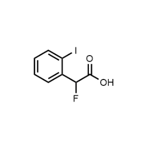 2-Fluoro-2-(2-iodophenyl)acetic acid|CS-1361099