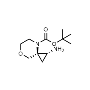 tert-Butyl (1R,3R)-1-amino-7-oxa-4-azaspiro[2.5]octane-4-carboxylate|CS-1361112