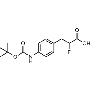 3-(4-((tert-Butoxycarbonyl)amino)phenyl)-2-fluoropropanoic acid|CS-1361120