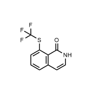 8-((Trifluoromethyl)thio)isoquinolin-1(2H)-one|CS-1361122