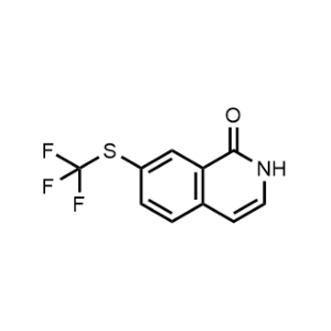 7-((Trifluoromethyl)thio)isoquinolin-1(2H)-one|CS-1361123