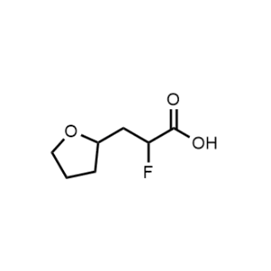 2-Fluoro-3-(tetrahydrofuran-2-yl)propanoic acid|CS-1361133