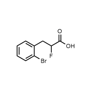 3-(2-Bromophenyl)-2-fluoropropanoic acid|CS-1361139