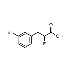 3-(3-Bromophenyl)-2-fluoropropanoic acid|CS-1361140
