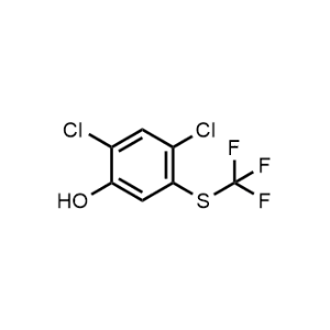 2,4-Dichloro-5-((trifluoromethyl)thio)phenol|CS-1361183