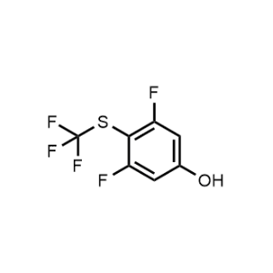 3,5-Difluoro-4-((trifluoromethyl)thio)phenol|CS-1361184