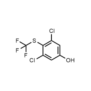 3,5-Dichloro-4-((trifluoromethyl)thio)phenol|CS-1361218