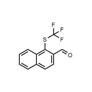 1-((Trifluoromethyl)thio)-2-naphthaldehyde|CS-1361234