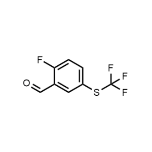 2-Fluoro-5-((trifluoromethyl)thio)benzaldehyde|CS-1361237