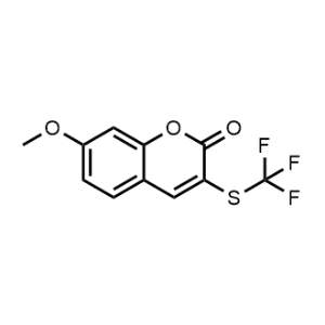 7-Methoxy-3-((trifluoromethyl)thio)-2H-chromen-2-one|CS-1361241