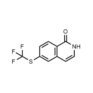 6-((Trifluoromethyl)thio)isoquinolin-1(2H)-one|CS-1361242