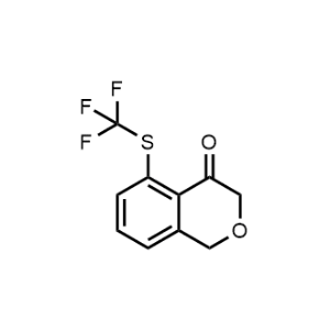 5-((Trifluoromethyl)thio)isochroman-4-one|CS-1361244