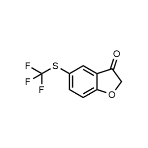5-((Trifluoromethyl)thio)benzofuran-3(2H)-one|CS-1361249