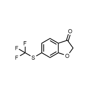 6-((Trifluoromethyl)thio)benzofuran-3(2H)-one|CS-1361251