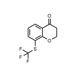 8-((Trifluoromethyl)thio)chroman-4-one|CS-1361252