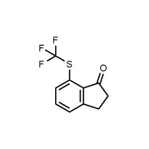 7-((Trifluoromethyl)thio)-2,3-dihydro-1H-inden-1-one|CS-1361259