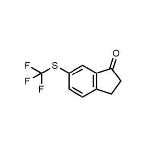 6-((Trifluoromethyl)thio)-2,3-dihydro-1H-inden-1-one|CS-1361263