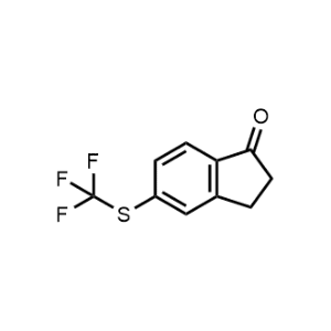 5-((Trifluoromethyl)thio)-2,3-dihydro-1H-inden-1-one|CS-1361264