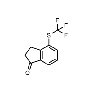 4-((Trifluoromethyl)thio)-2,3-dihydro-1H-inden-1-one|CS-1361266