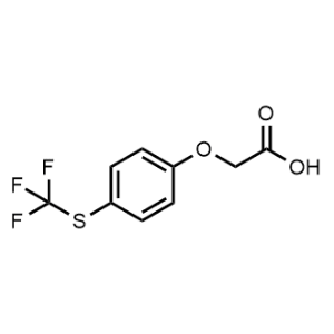 2-(4-((Trifluoromethyl)thio)phenoxy)acetic acid|CS-1361267