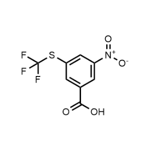 3-Nitro-5-((trifluoromethyl)thio)benzoic acid|CS-1361269