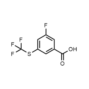 3-Fluoro-5-((trifluoromethyl)thio)benzoic acid|CS-1361270