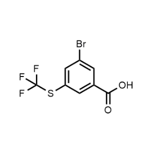 3-Bromo-5-((trifluoromethyl)thio)benzoic acid|CS-1361272