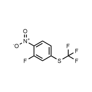 (3-Fluoro-4-nitrophenyl)(trifluoromethyl)sulfane|CS-1361301