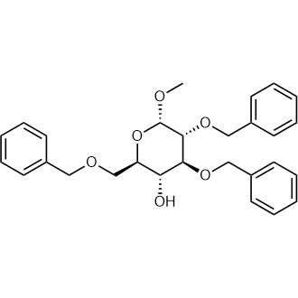 (2R,3R,4S,5R,6S)-4,5-Bis(benzyloxy)-2-((benzyloxy)methyl)-6-methoxytetrahydro-2H-pyran-3-ol|CS-1361453