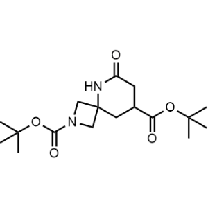 Di-tert-butyl 6-oxo-2,5-diazaspiro[3.5]nonane-2,8-dicarboxylate|CS-1361586