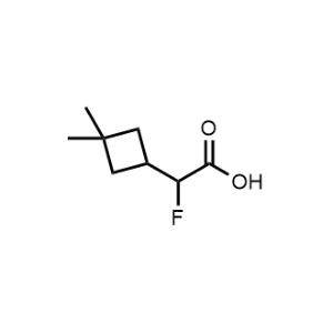 2-(3,3-Dimethylcyclobutyl)-2-fluoroacetic acid|CS-1361600