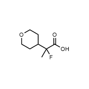 2-Fluoro-2-(tetrahydro-2H-pyran-4-yl)propanoic acid|CS-1361603