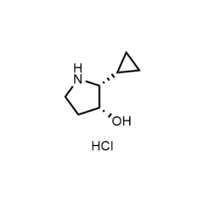(2R,3R)-2-Cyclopropylpyrrolidin-3-ol hydrochloride|CS-1361608