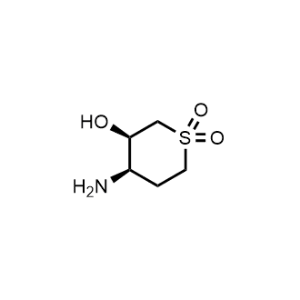 (3R,4R)-4-Amino-3-hydroxytetrahydro-2H-thiopyran 1,1-dioxide|CS-1361609