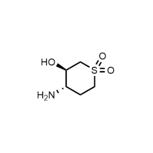 (3R,4S)-4-Amino-3-hydroxytetrahydro-2H-thiopyran 1,1-dioxide|CS-1361611