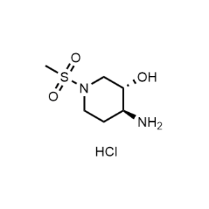 (3S,4S)-4-Amino-1-(methylsulfonyl)piperidin-3-ol hydrochloride|CS-1361647