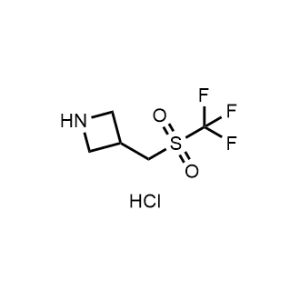3-(((Trifluoromethyl)sulfonyl)methyl)azetidine hydrochloride|CS-1361648