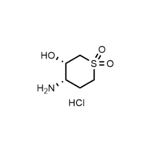 (3S,4S)-4-Amino-3-hydroxytetrahydro-2H-thiopyran 1,1-dioxide hydrochloride|CS-1361651