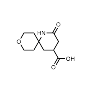 2-Oxo-9-oxa-1-azaspiro[5.5]undecane-4-carboxylic acid|CS-1361668